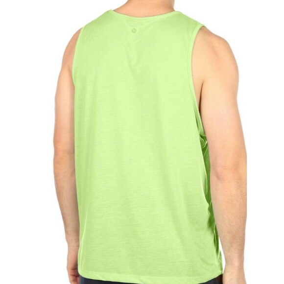 RB3 Active Men’s Sleeveless Performance Athletic Tank Neon Green Size XXL New! - Picture 7 of 8